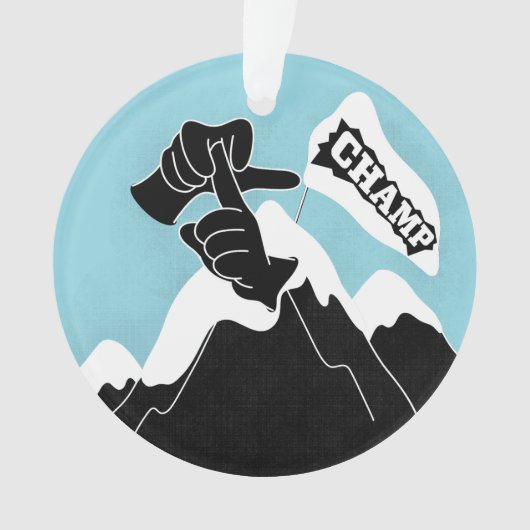 Champ - ASL Design Ornament (voorkant)