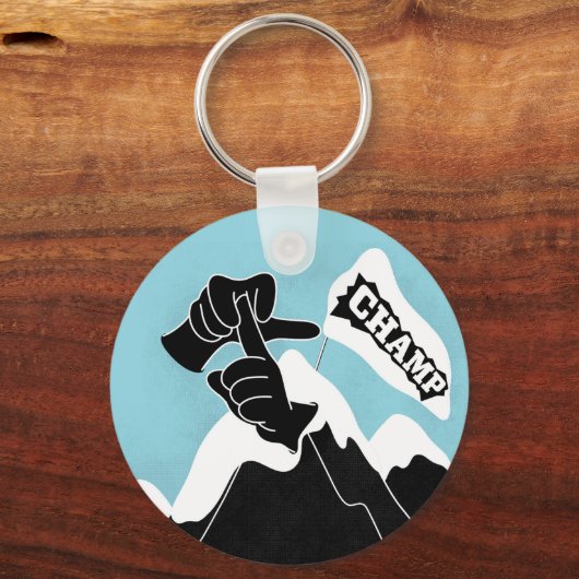 Champ - ASL Design Sleutelhanger (Voorkant)