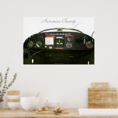 Champ Cockpit Poster (Keuken)