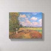 Champ de Coquelicots - Claude Monet - c1875 Canvas Afdruk (Voorkant)