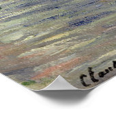 Champ de Tulipes en Hollande - Claude Monet - 1886 Poster (Hoek)