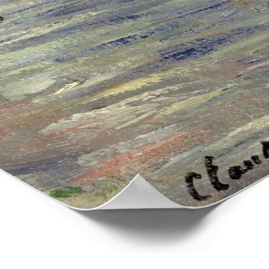 Champ de Tulipes en Hollande - Claude Monet - 1886 Poster (Hoek)