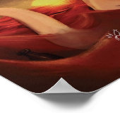 Champ en een beetje zonneschijn - Horizontaal Post Poster (Hoek)