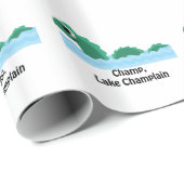 Champ, Lake ChamPlain Cadeaupapier (Rol Hoek)