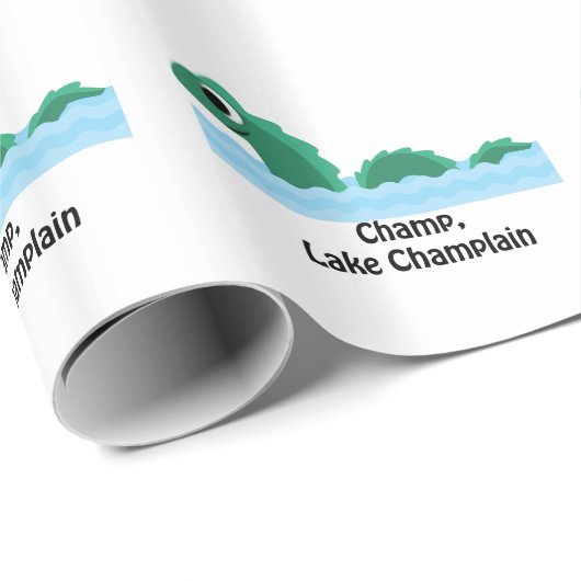 Champ, Lake ChamPlain Cadeaupapier (Rol Hoek)