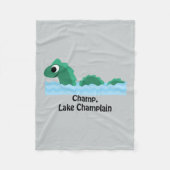 Champ, Lake ChamPlain Fleece Deken (Voorkant)