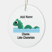 Champ, Lake ChamPlain Keramisch Ornament (Links)