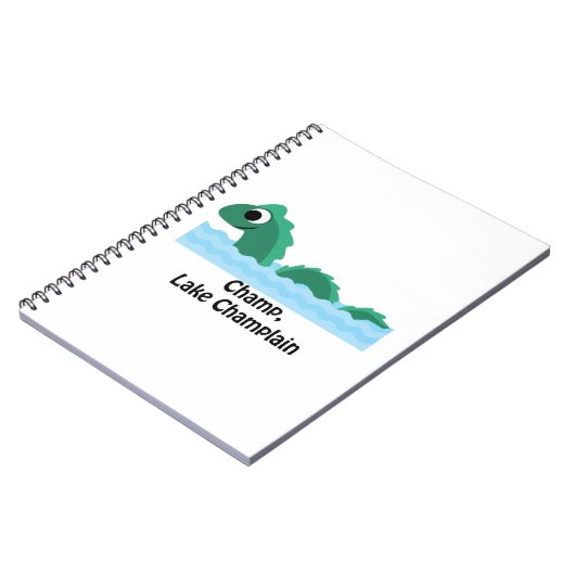 Champ, Lake ChamPlain Notitieboek (Linkerzijde)