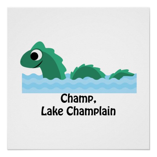 Champ, Lake ChamPlain Poster (Voorkant)