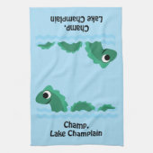 Champ, Lake ChamPlain Theedoek (Verticaal)