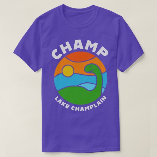 Champ Lake Monster Lake Champlain Monster T-shirt (Design voorkant)