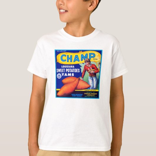 Champ Louisiana Sweet Potates T-shirt (Voorkant)
