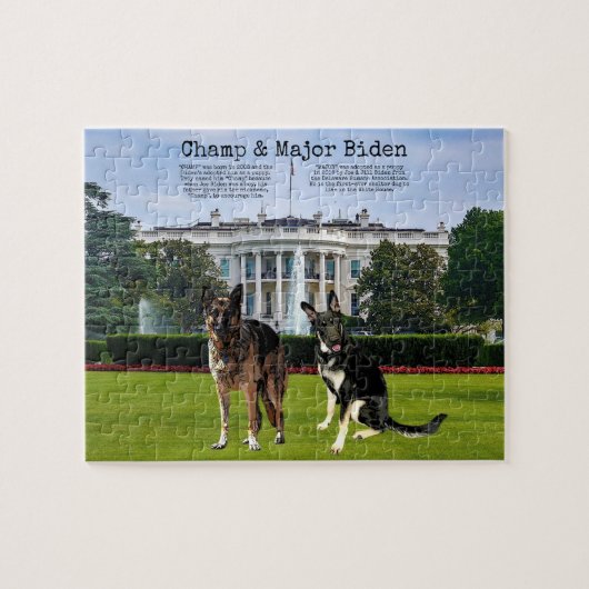 Champ & Major Biden Legpuzzel (Horizontaal)