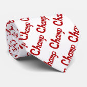 Champ Pattern Stropdas (Opgerold)