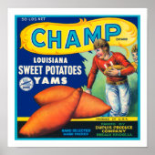  Champ Sweet Potates Poster (Voorkant)