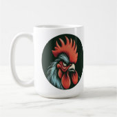 "Champ the Grumpy Rooster" Mug Koffiemok (Links)