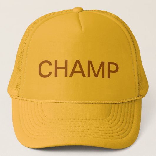 CHAMP Trucker Hat Pet (Voorkant)