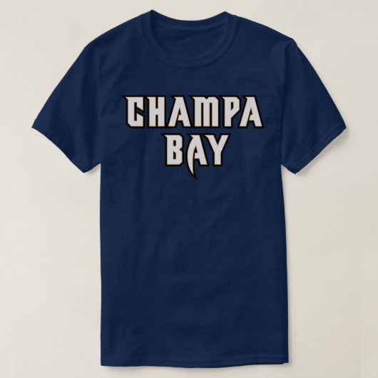 Champa Bay Red T-shirt (Design voorkant)