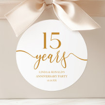 Champagne 15e bruiloft Jubileum