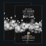 Champagne 50th Birthday Party Kaart<br><div class="desc">Champagne-flesje,  sparkler en wazig licht op een zwarte achtergrond,  perfecte verjaardagsfeestuitnodigingen,  uitnodigingen voor verjaardagsfeestjes,  uitnodigingen voor feestdagen en nog veel meer. Alle tekst,  doopvonten,  kleuren,  grootte kunnen worden gewijzigd,  enkel klikken aanpassen verdere verbinding. Bekijk objecten in onze winkel.</div>