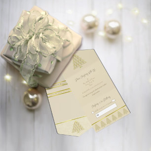Champagne All in One Christmas Event Uitnodiging