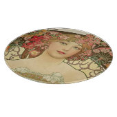 Champagne Alphonse Mucha Cutting Board Snijplank (Hoek)