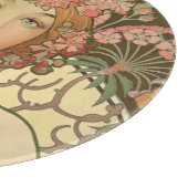 Champagne Alphonse Mucha Cutting Board Snijplank (Hoek)