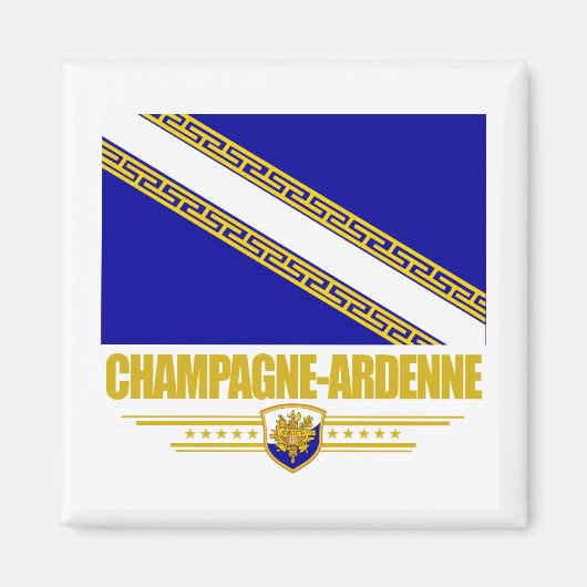 Champagne-Ardenne Magneet (Voorkant)