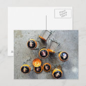 Champagne, baby. briefkaart (Voorkant / Achterkant)