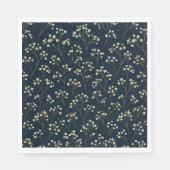 Champagne Baby's Breath Scatter Papier Servet (Voorkant)