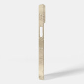 Champagne Background White Glitter Case-Mate iPhone Case (Achterkant / Rechts)