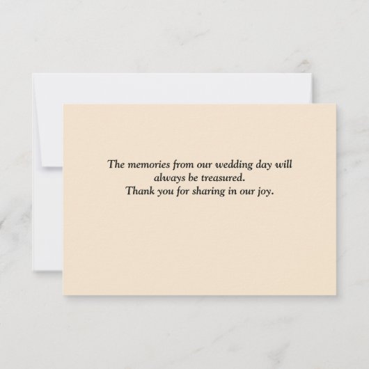 Champagne Bedankt voor je kaarten (Achterkant)