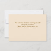 Champagne Bedankt voor je kaarten (Achterkant)