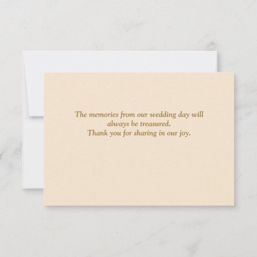 Champagne Bedankt voor je kaarten (Achterkant)