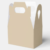 Champagne Beige Bedankdoosjes (Geopend)