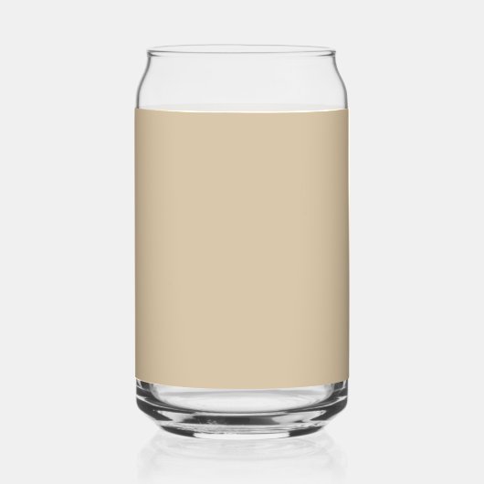 Champagne Beige Blikvorm Glas (Rechts)