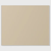 Champagne Beige  Cadeaupapier (Vlak)