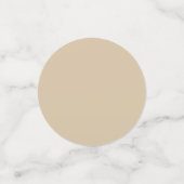 Champagne Beige  Confetti (Kleine voorkant)