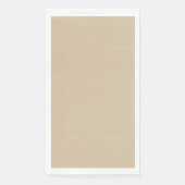 Champagne Beige Servet (Voorkant)