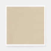 Champagne Beige Servet (Voorkant)