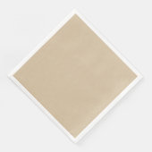 Champagne Beige Servet (Hoek)