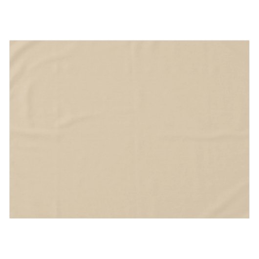 Champagne Beige  Tafelkleed (Voorkant (Horizontaal))