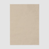 Champagne Beige  Tissuepapier (Voorkant)