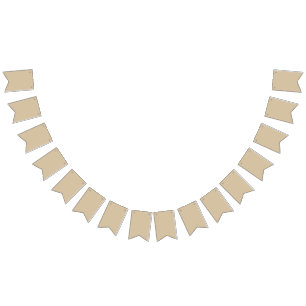Champagne Beige Vlaggetjes