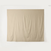 Champagne Beige Wandkleed (Voorkant (horizontaal))