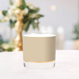 Champagne Beige Whisky Glas