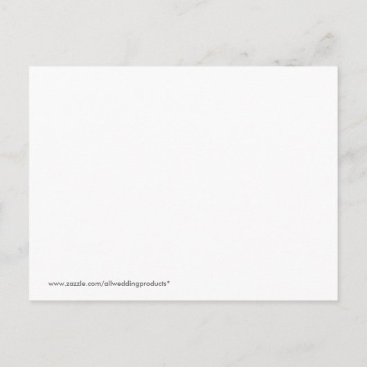 Champagne Bewaar de datum (zwart) Aankondigingskaart (Achterkant)