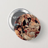 Champagne Biscuits 1896 Ronde Button 5,7 Cm (Voorkant /achterkant)