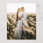 Champagne Blush PHOTO Save the Date QRcode Website (Achterkant)