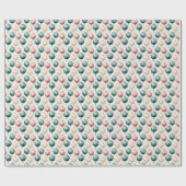 Champagne Blush: roze en goud Cadeaupapier (Vlak)